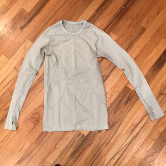 lululemon athletica Tops - Light blue long sleeve lululemon size 6
